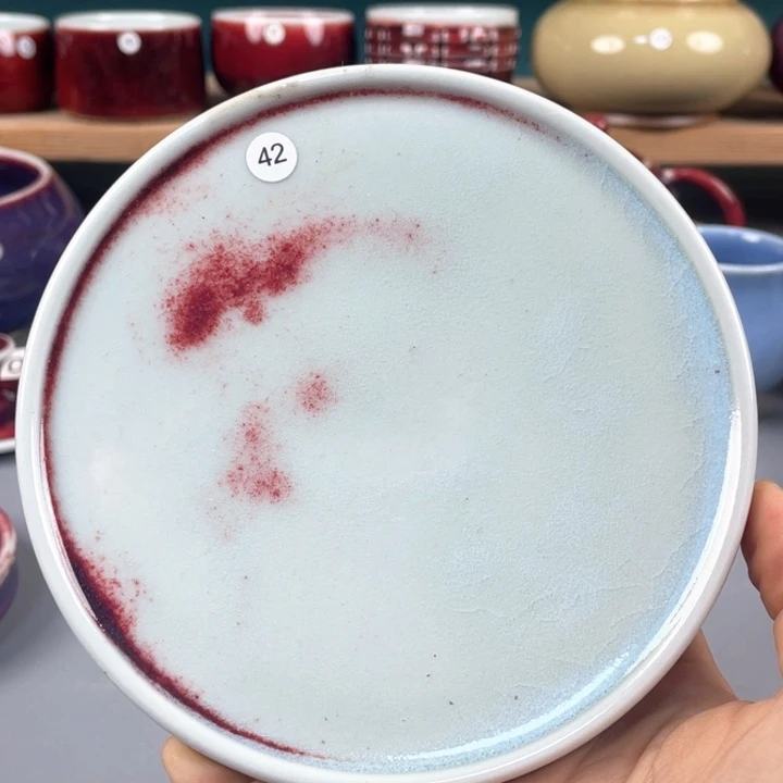 瓷片纯手工制作……微微瑕