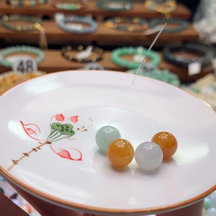 翡翠未镶嵌手链翡翠d26卡10