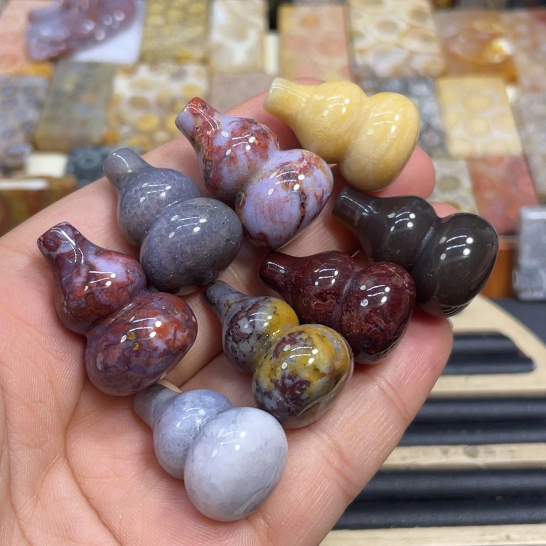 硅化玉未镶嵌颈饰葫芦30米1个