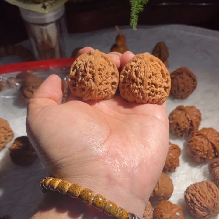 文玩核桃把件17南疆石