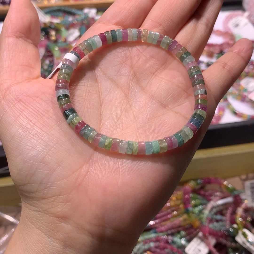 未镶嵌手链碧玺手串