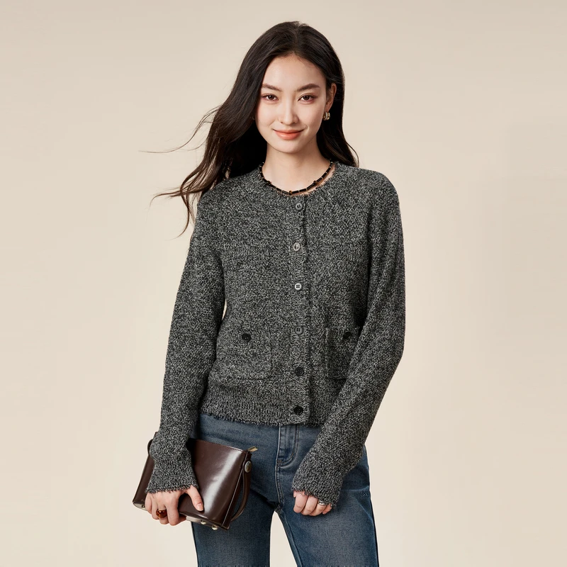 毛针织衫XK411855A884