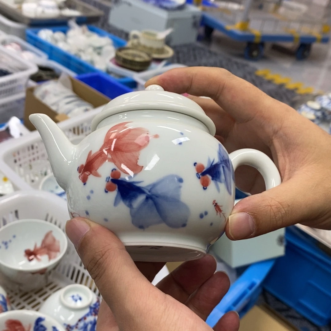 景德镇陶瓷茶具杯子