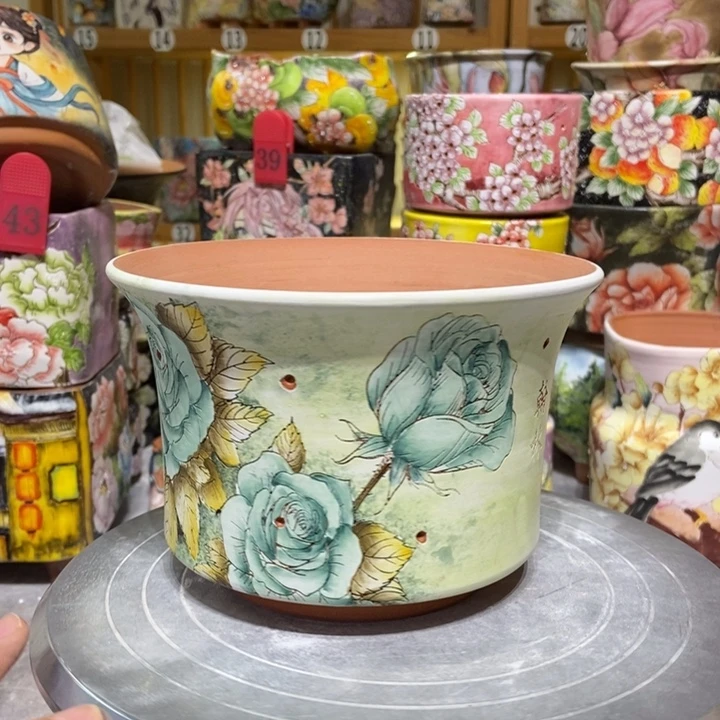 景德镇艺术手绘作品