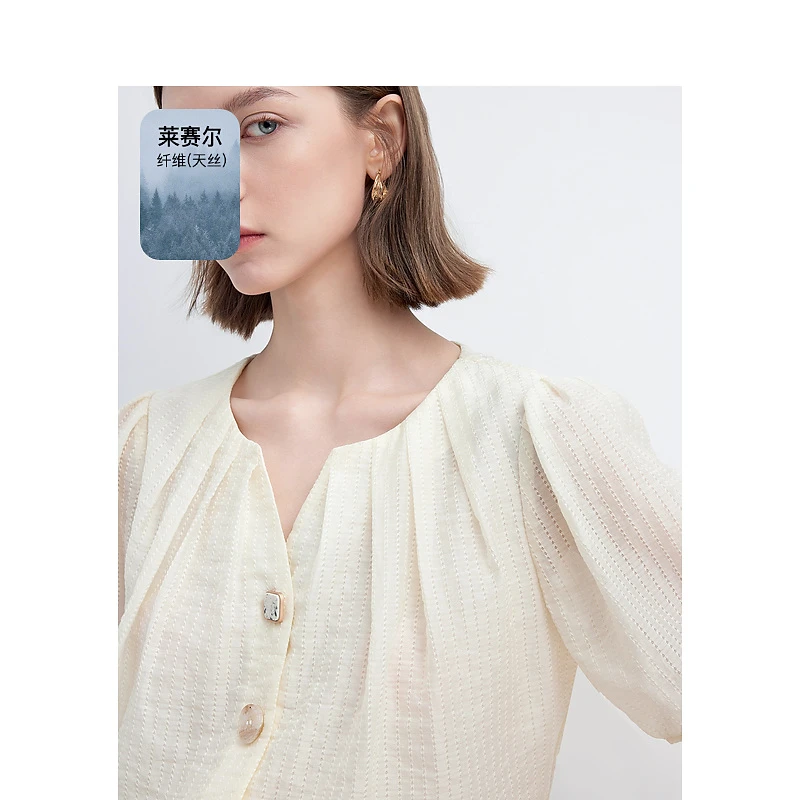 【籽言专享】DC-NICE 蕾丝衫/雪纺衫