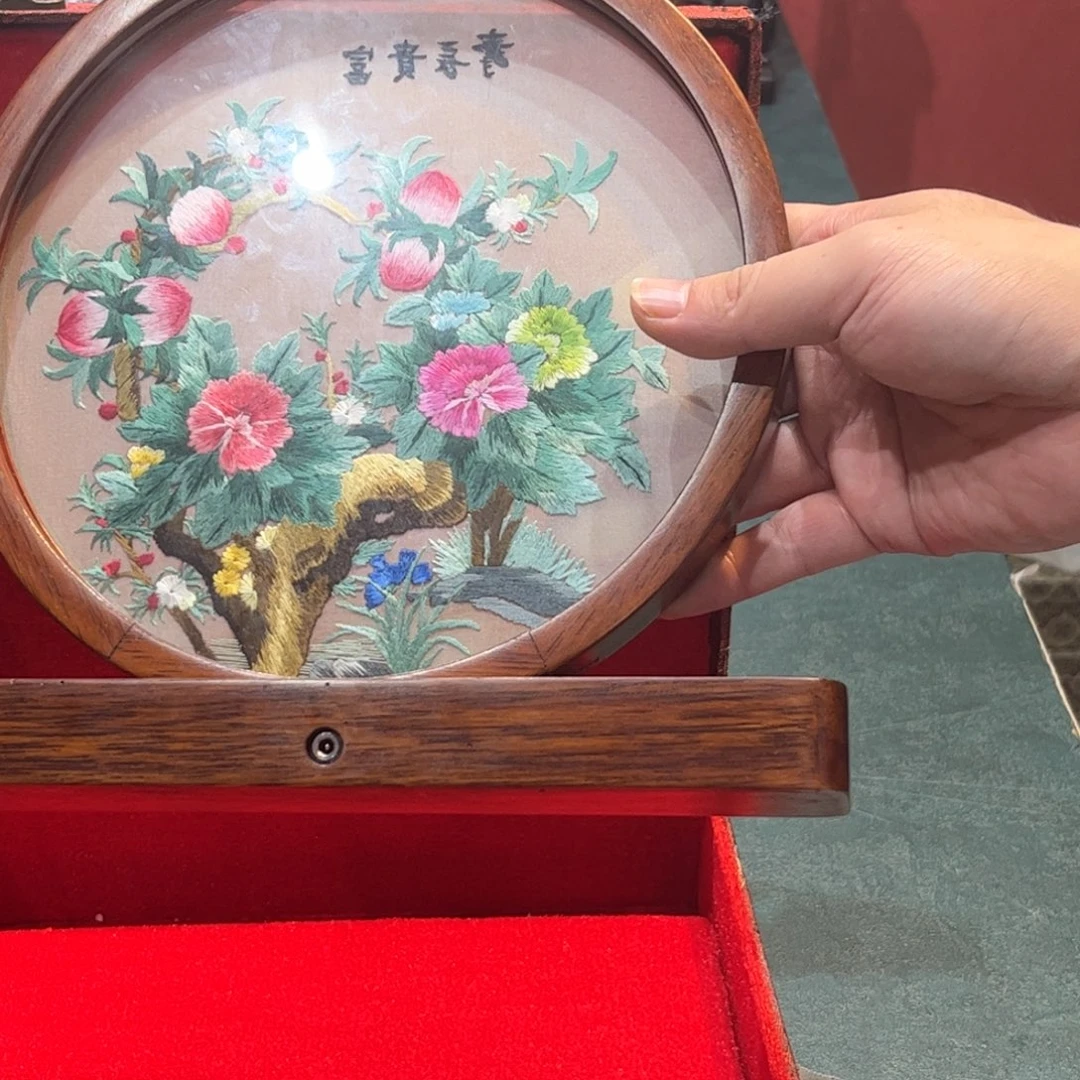 c***a织绣纯手工制作的