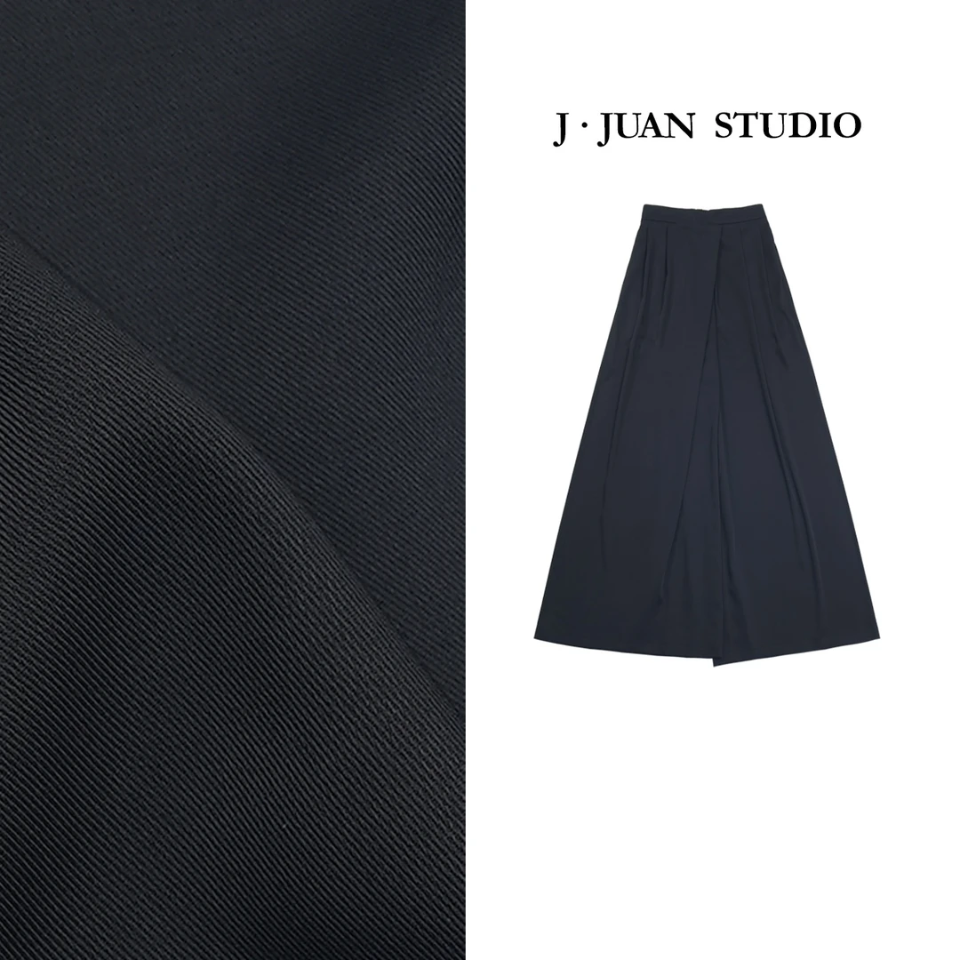 【J.Juan】飘逸裙裤-夏季凉爽大摆裙裤高个子女装宽松伞裙阔腿西裤