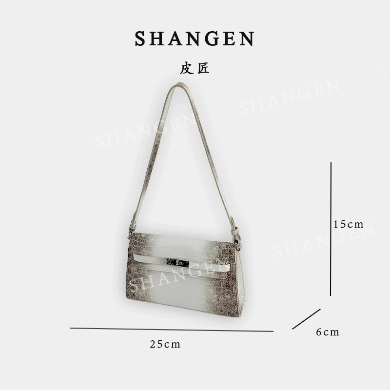 【尚恩CC】QYX-81451-象牙白-RAIN.CUN轻奢小众时尚女士包