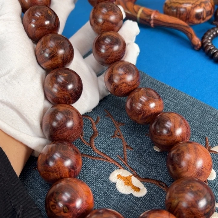 黄花梨/降香黄檀紫油梨山料手持规格3.0