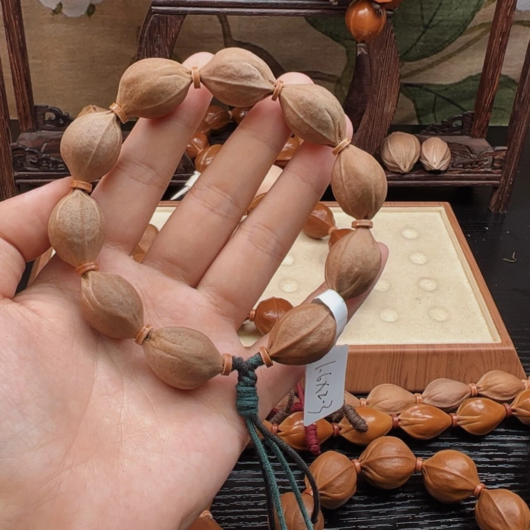 手串橄榄核梅林铁核1623素串鲨鱼背