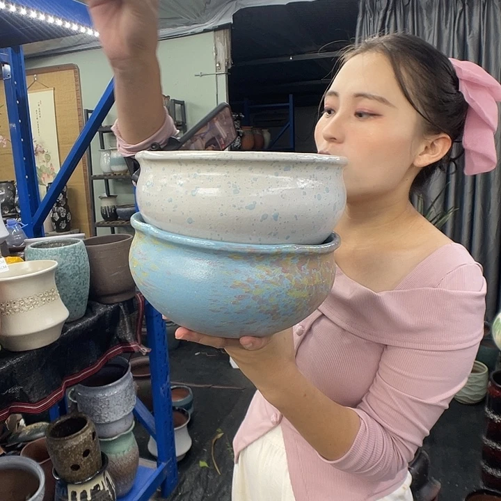 20×11 粗陶花盆有孔