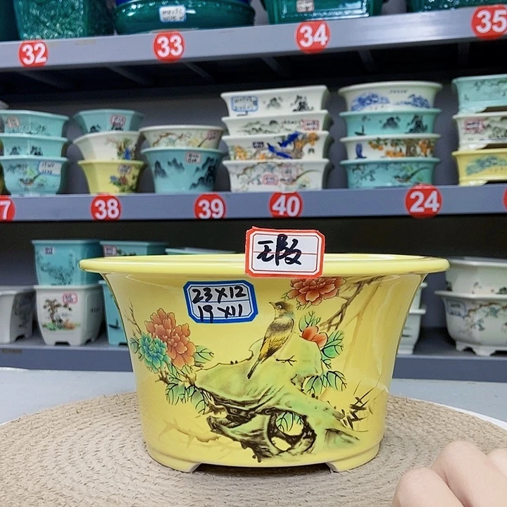 紫砂花瓶紫砂花盆