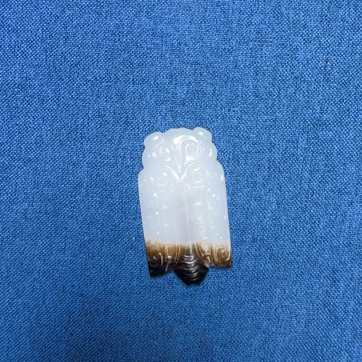 和田玉（糖玉）挂件未镶嵌