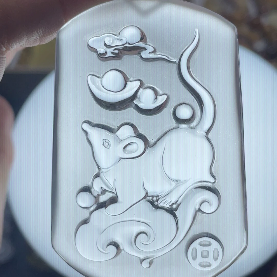 水晶颈饰未镶嵌定制