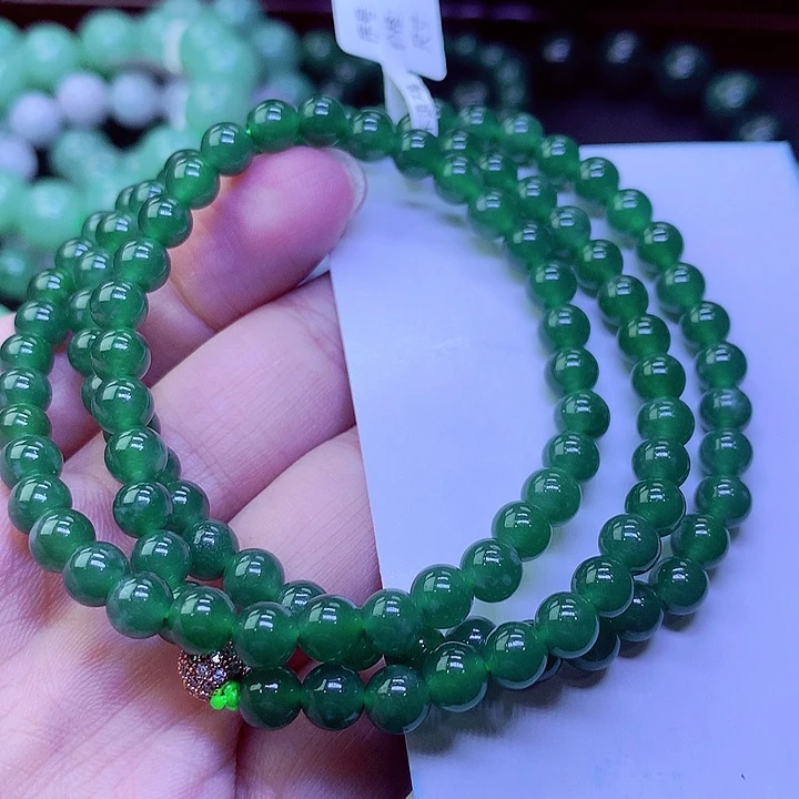 【闪购商品】翡翠未镶嵌毛衣链