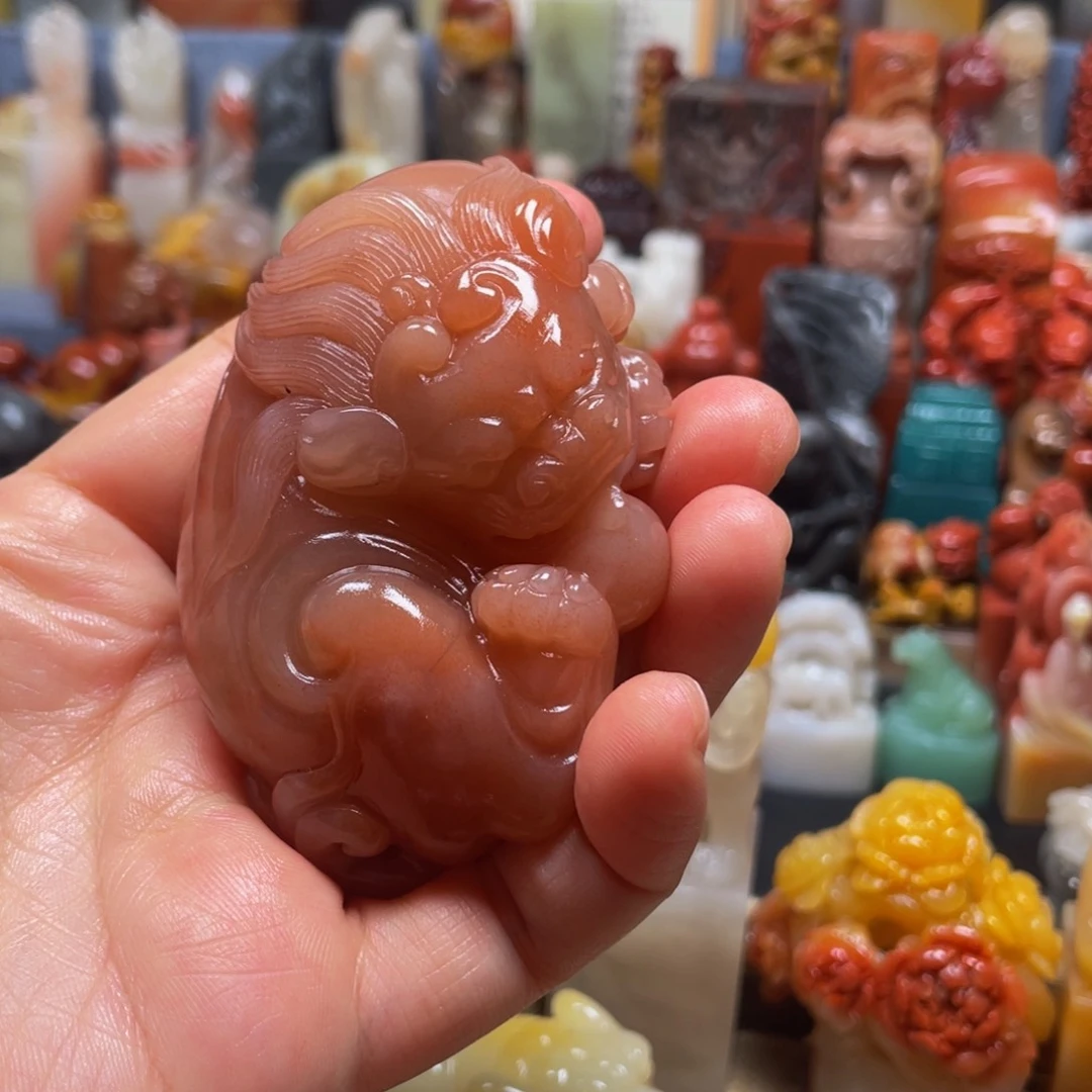 昌化石印石精美寿山