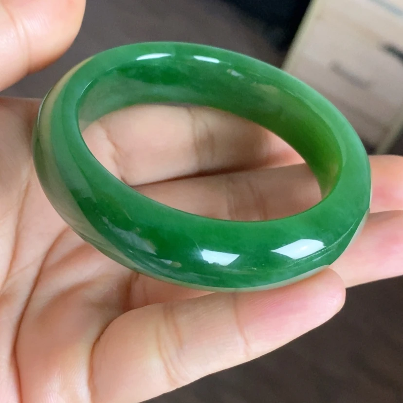 【闪购商品】和田玉（碧玉）手镯未镶嵌