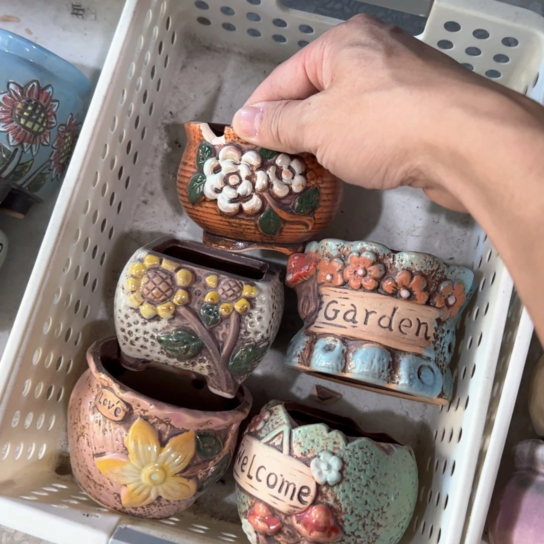 陶瓷多肉小花盆@@