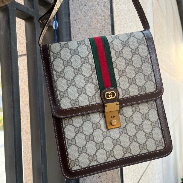 95新 GUCCI/古驰 古驰单肩盒子包