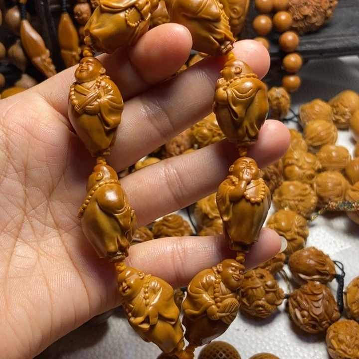 【闪购商品】橄榄核手串/手链站立弥勒