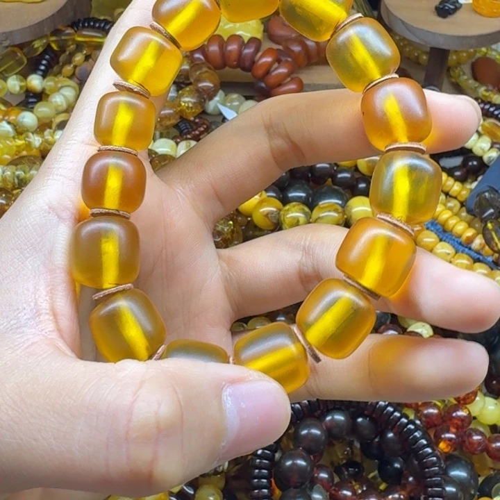 琥珀未镶嵌珠宝奇石