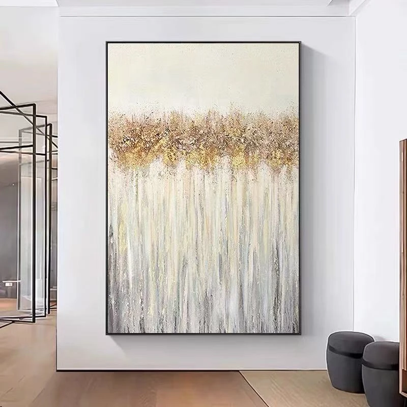 【轻奢繁华】 砂岩装饰画肌理感玄关客厅装饰画