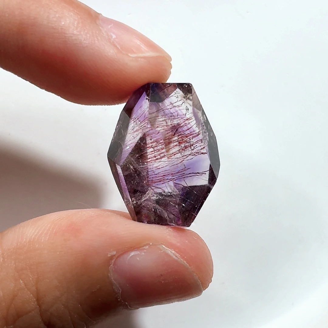 水晶珠宝半成品未镶嵌超七