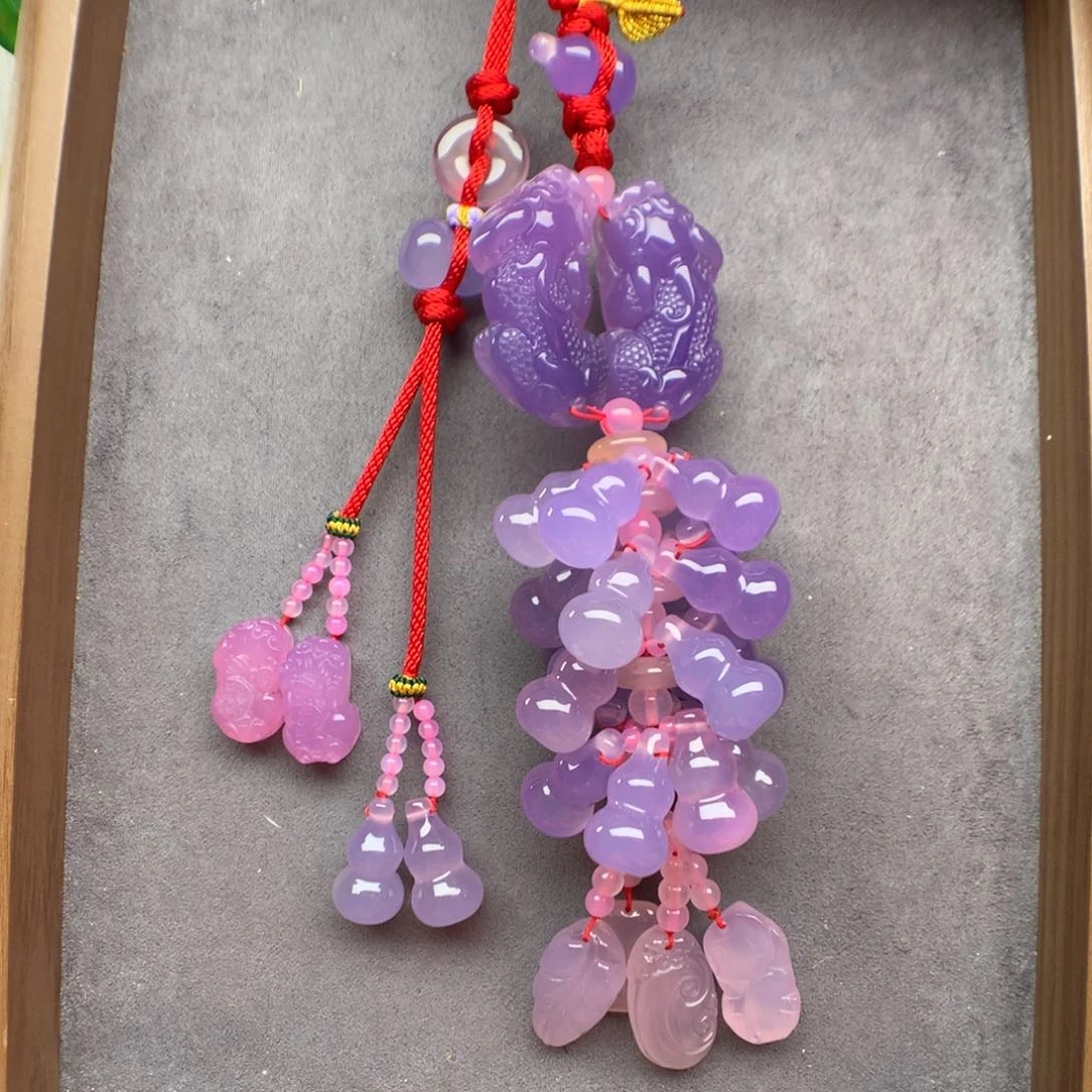 玛瑙/玉髓车挂未镶嵌山**园