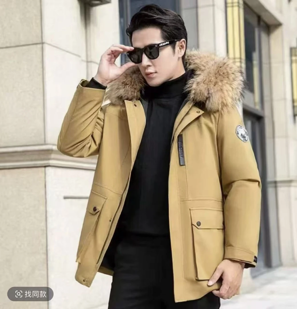 [2026新款]可拆卸派克服加厚加密皮毛一体派克服皮草