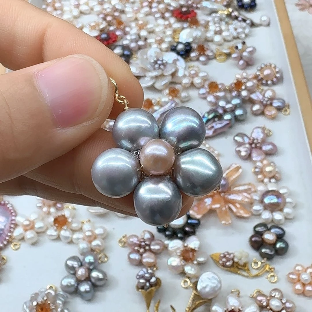 淡水珍珠未镶嵌吊坠(不含链)