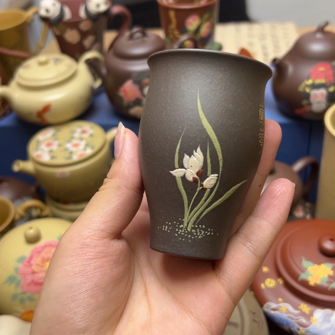 茶杯紫砂紫砂主人杯60c c