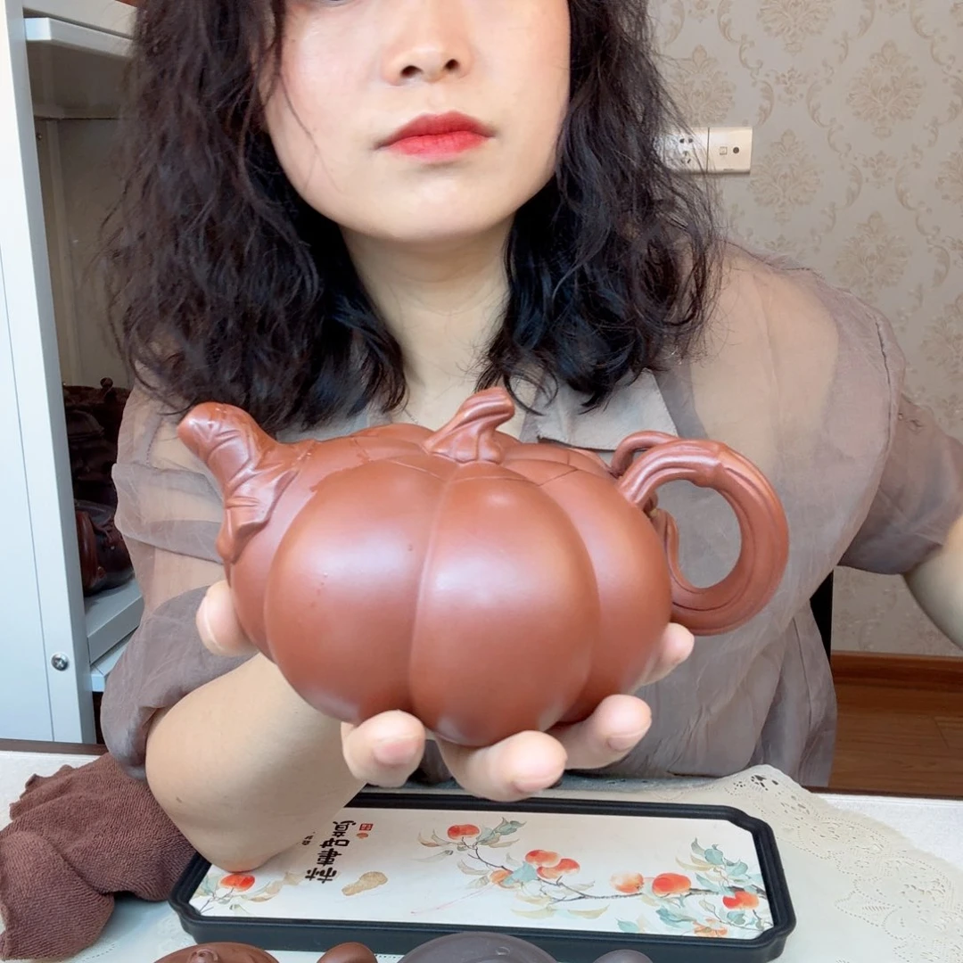 茶壶紫砂虫**酌精工制作微暇