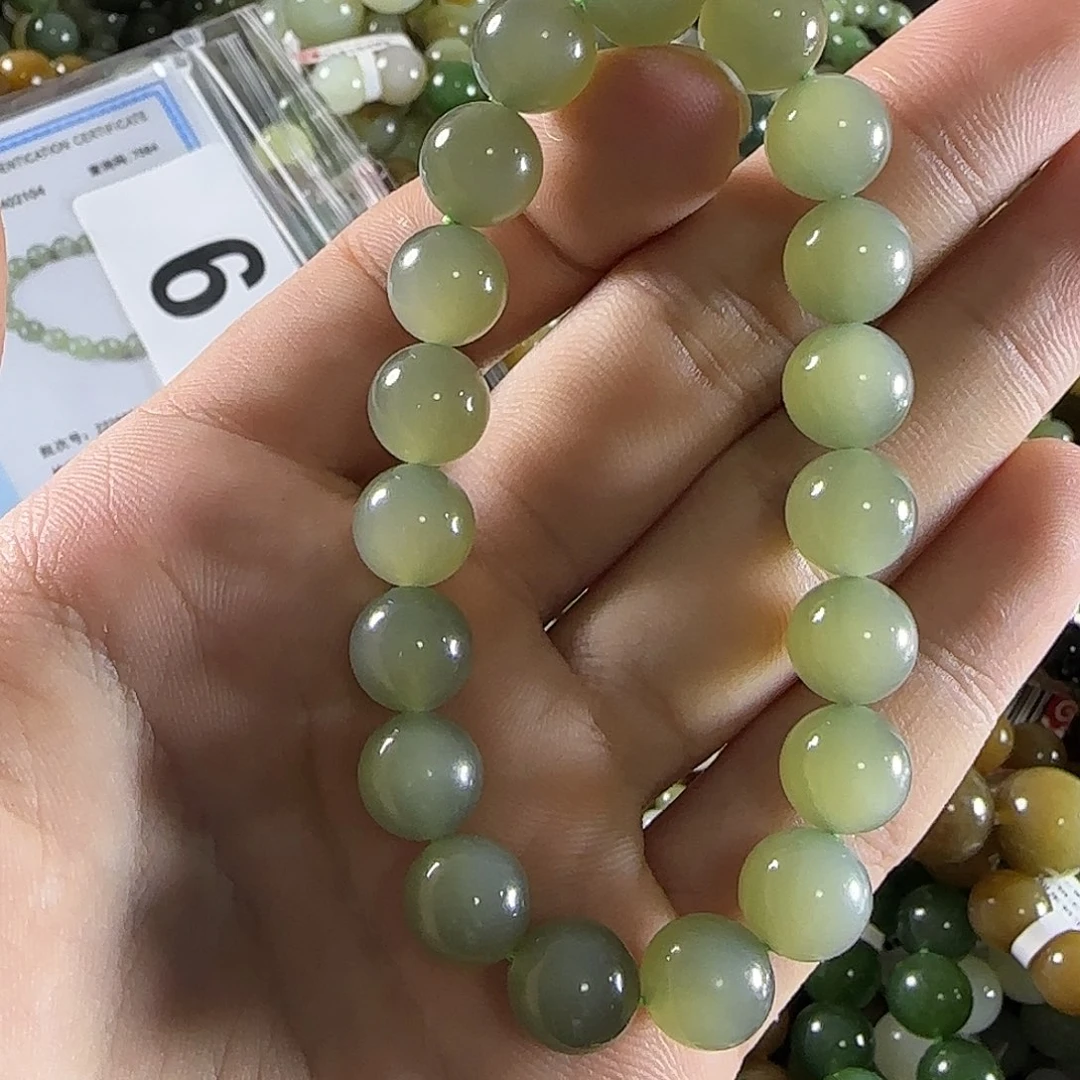 未镶嵌和田玉手链6