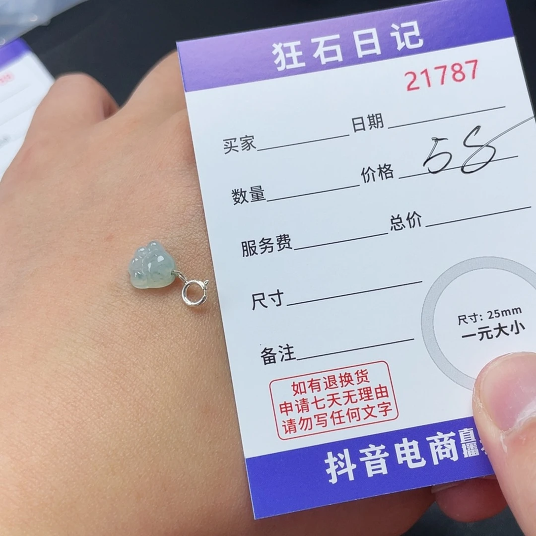 翡翠银S925镶嵌颈饰