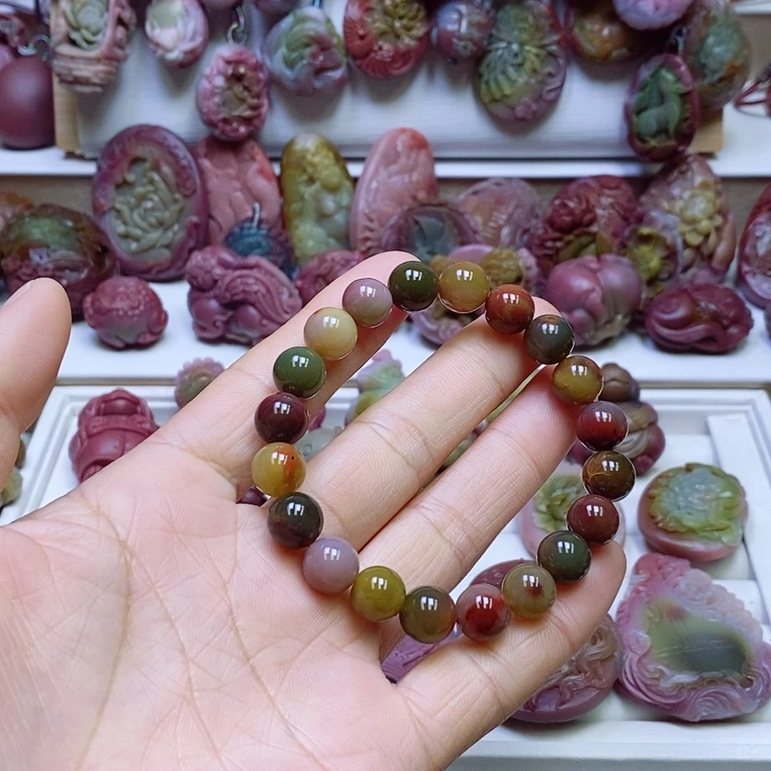 玛瑙/玉髓盐源玛瑙未镶嵌
