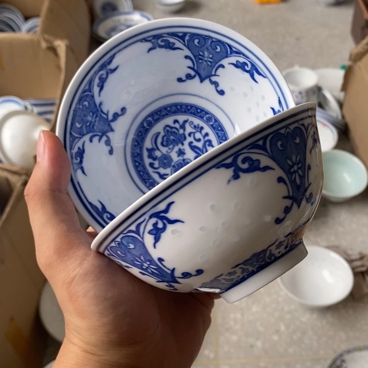 碗景德镇高温细白瓷餐具