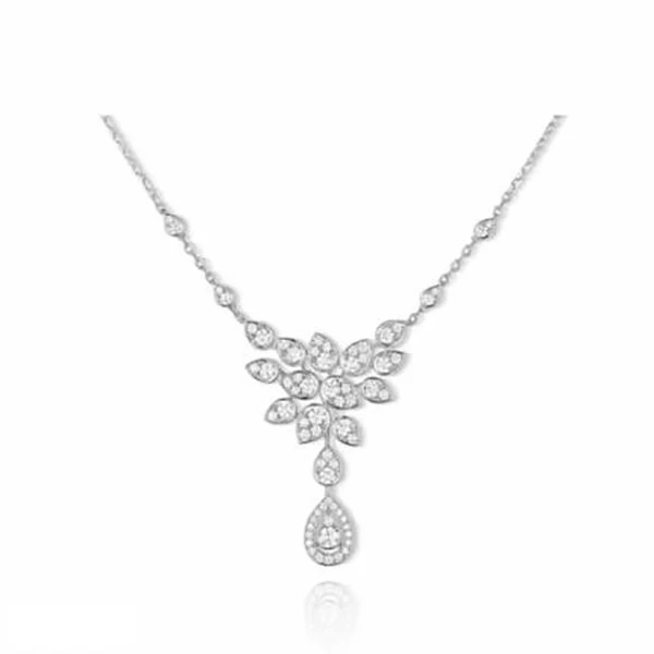 【合成/培育】铂金PT950满钻皇冠轻奢经典皇冠项链