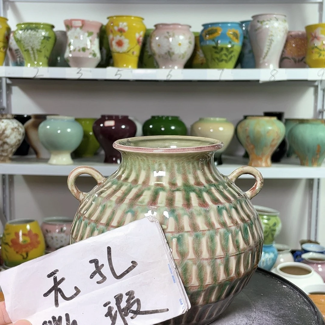 景德镇陶瓷花盆花器暇256