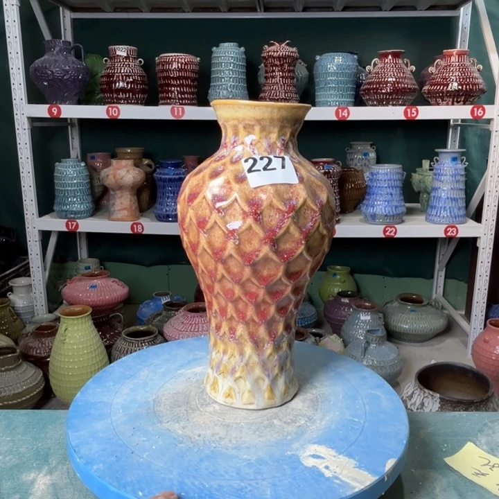 景德镇陶瓷花盆花器227