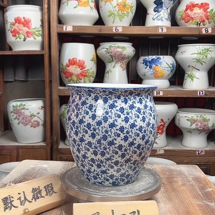 摆件圆口亮面星星陶瓷