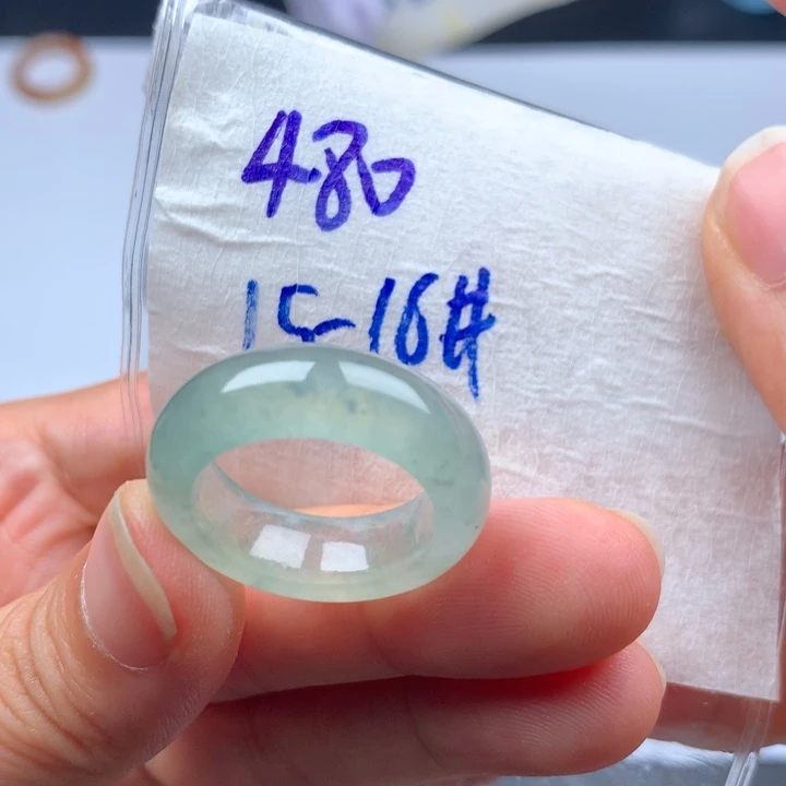定制翡翠未镶嵌戒圈