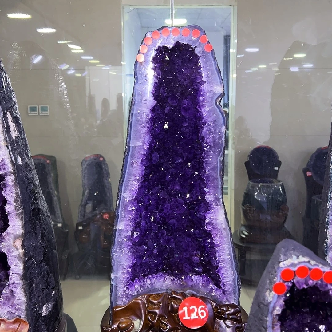 紫晶未镶嵌大型摆件（非配饰）