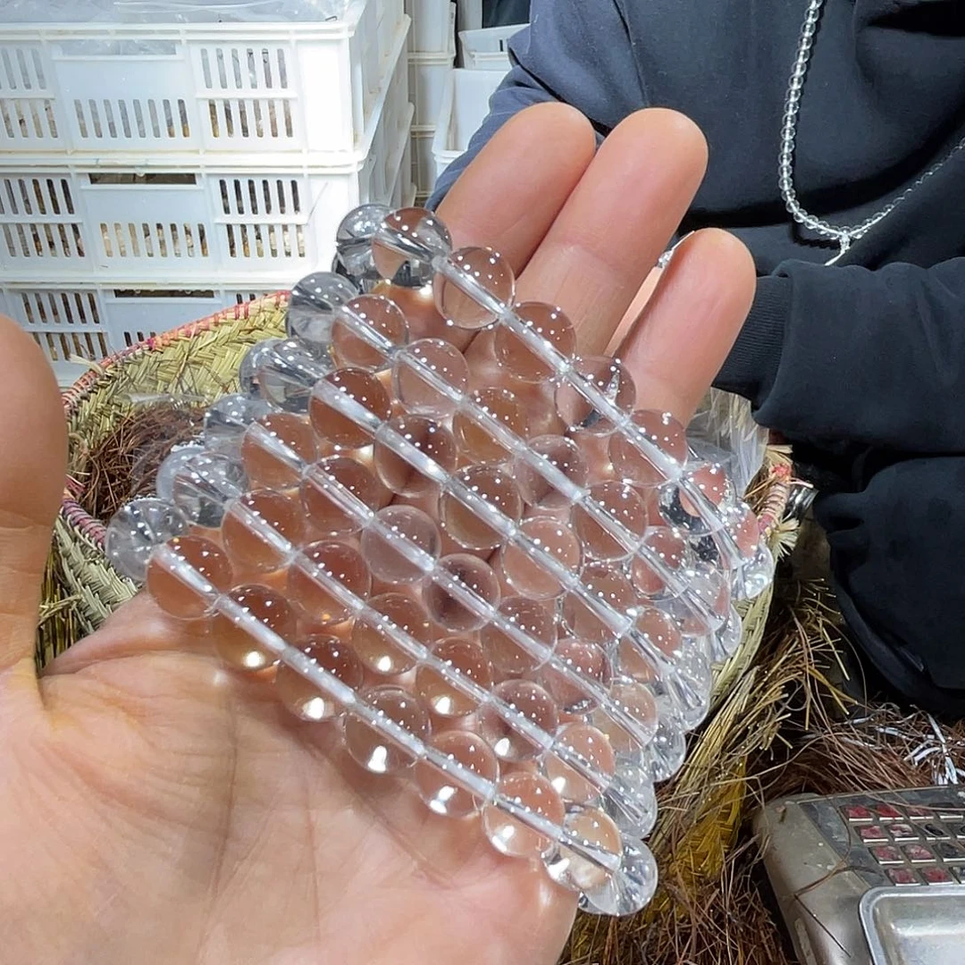 水晶手串10m m未镶嵌多样性发一条b s 223