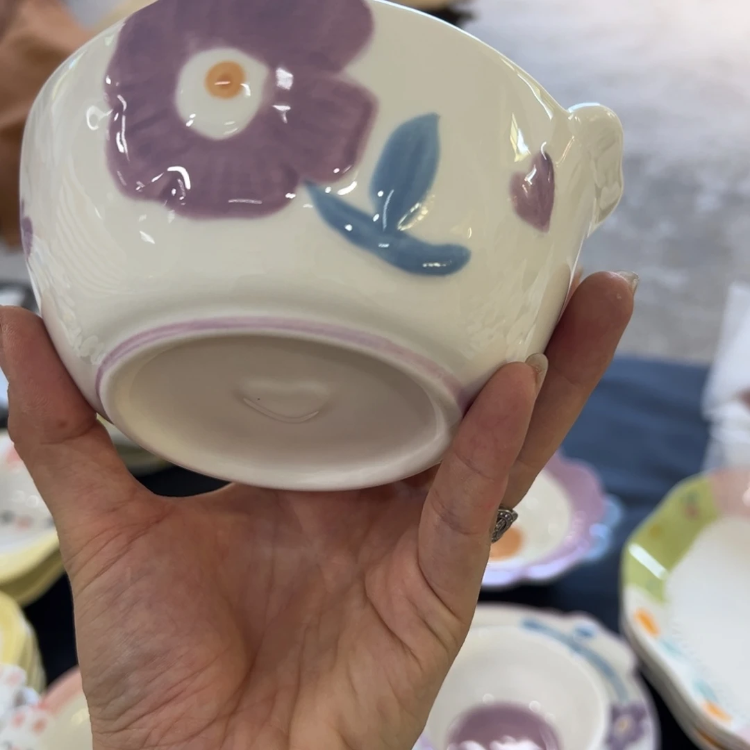 摆件高温陶瓷釉下彩正品！