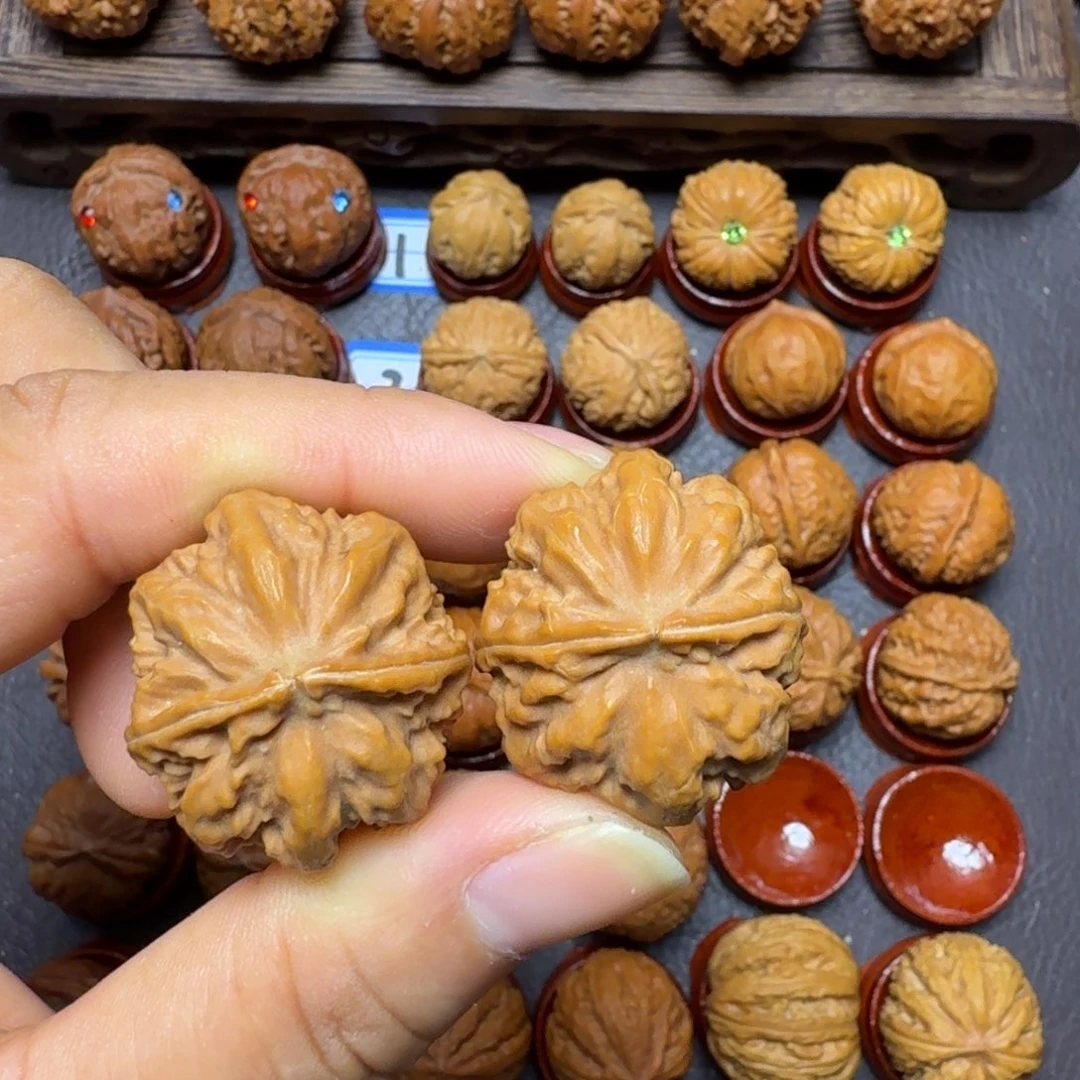 把件文玩核桃28尺京八棱011