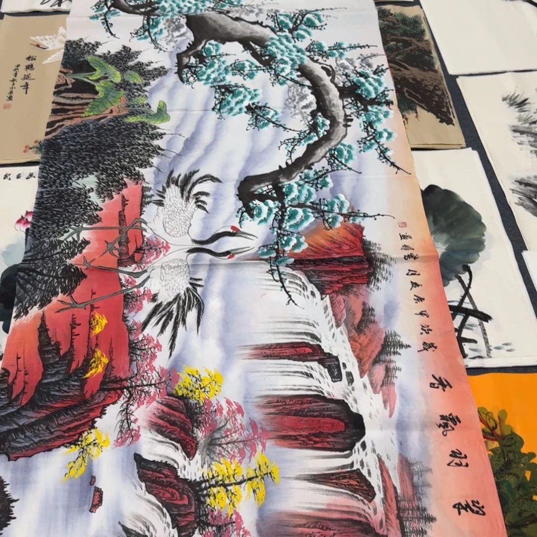 国画会娟艺术馆直播间