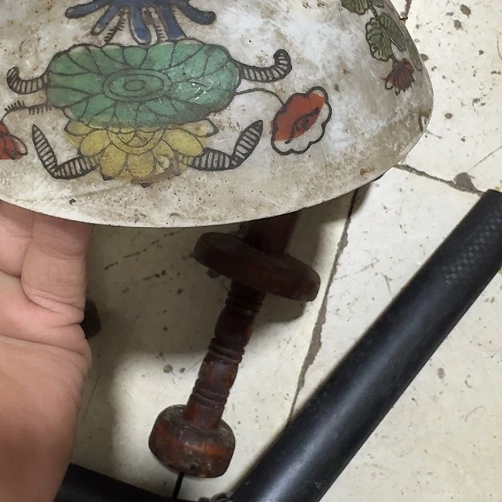 用***1摆件攀登高峰艺术瓷器碗