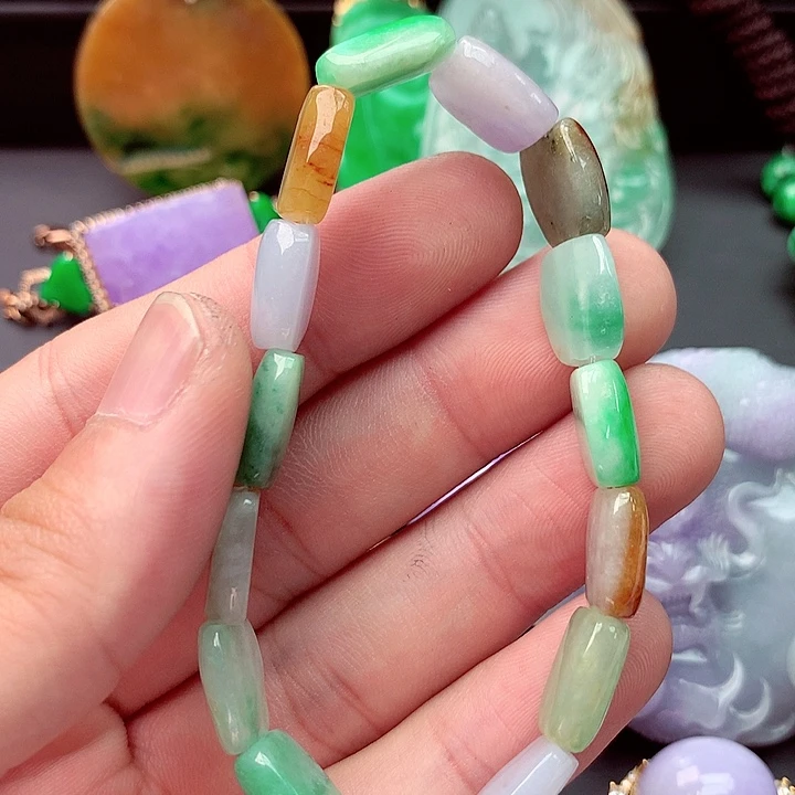 手串翡翠未镶嵌A货