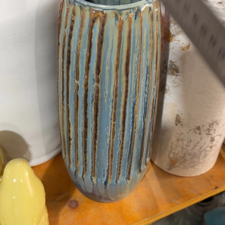 瓷花瓶摆件外贸出口（微瑕）