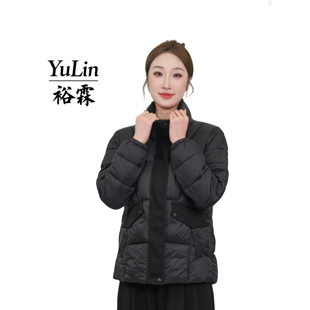 短款棉服女秋冬加厚保暖立领棉衣外套潮流时尚洋气显瘦百搭不臃肿